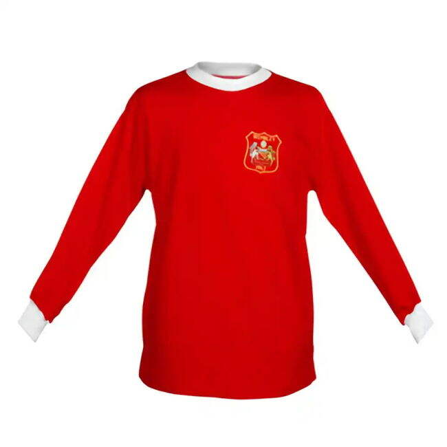 Economical Manchester Reds 1963 FA Cup Final Childrens Premium Quality Jersey