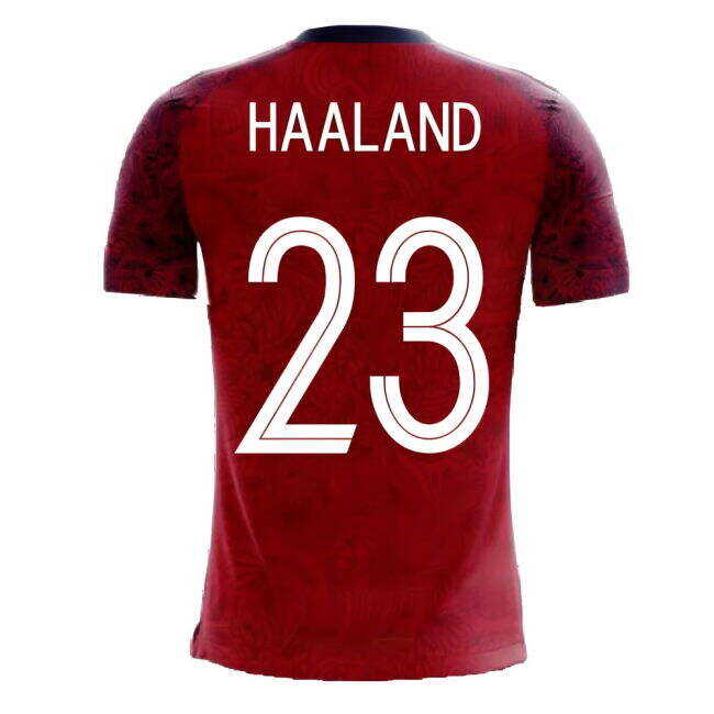 Advantages Norway 2025-2026 Home Concept Football Kit (Airo) (HAALAND 23) Beautiful