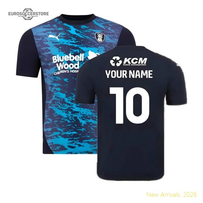 Premium 2024-2025 Rotherham United Away Shirt (your Name)