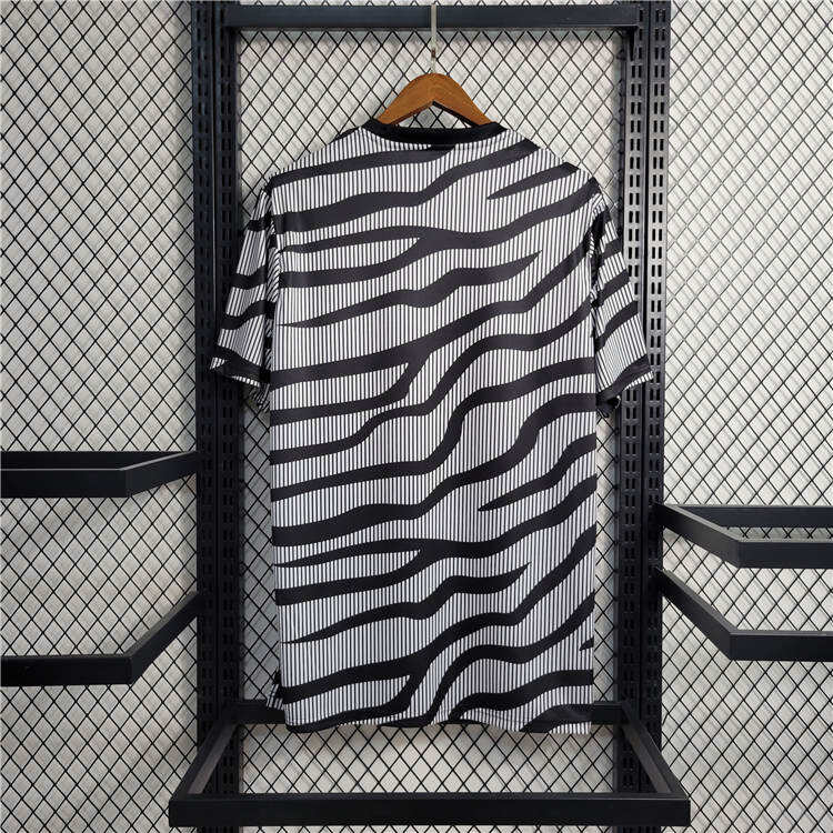 High Performance 2324 Juventus Zebra Training Soccer Jersey Football