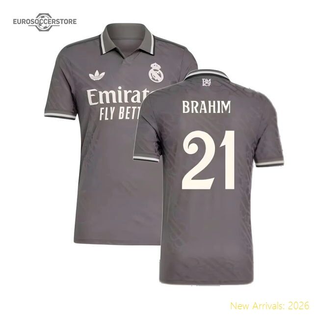 2024-2025 Real Madrid Change Jersey (brahim 21) - Economical