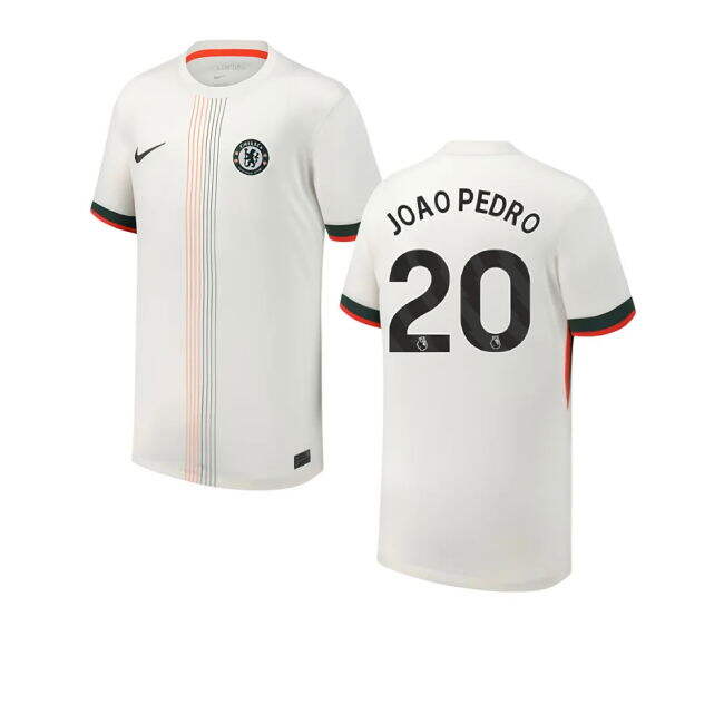 High Quality Chelsea 2025-2026 Away Jersey (Joao Pedro 20) (Kids)