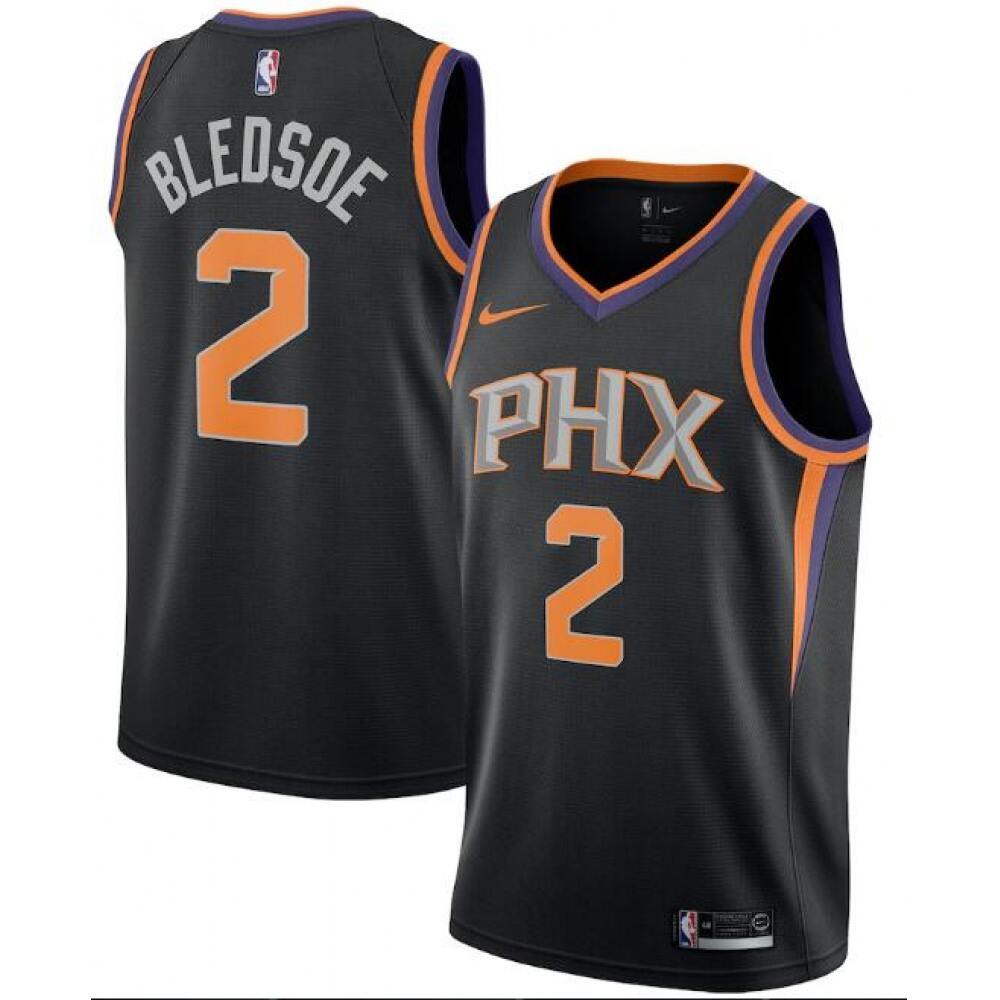 Performance Official Men's PHX #2 Eric Black Basketball Jersey