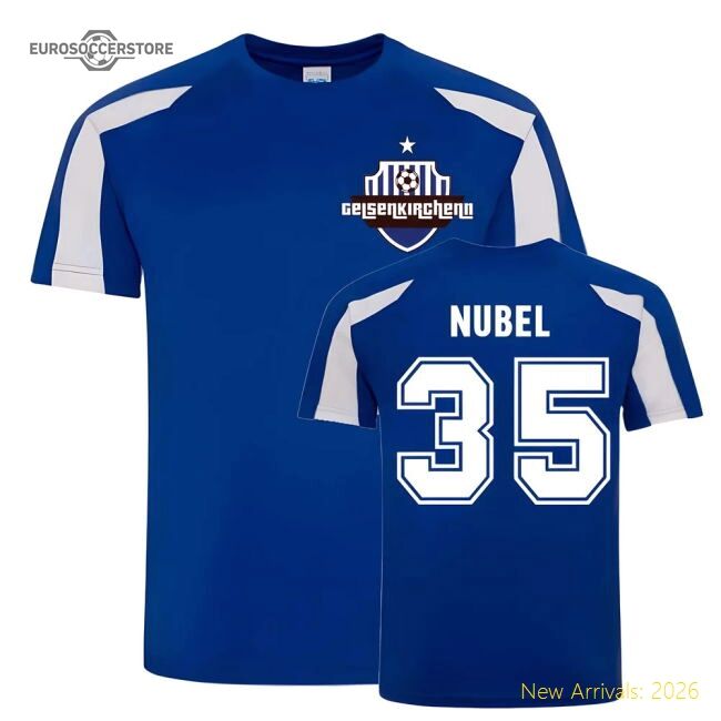 Premium Alexander Nubel Schalke Sports Training Jersey (Blue)