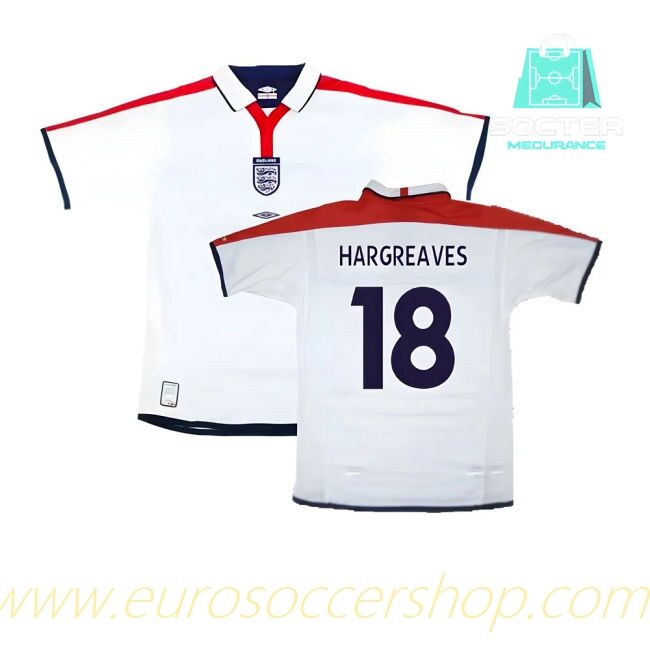 England NT Home Jersey (Hargreaves 18)