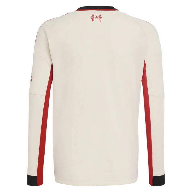 Retro Liverpool 2025-2026 Liverpool Away Long Sleeve Shirt (Kids) (...