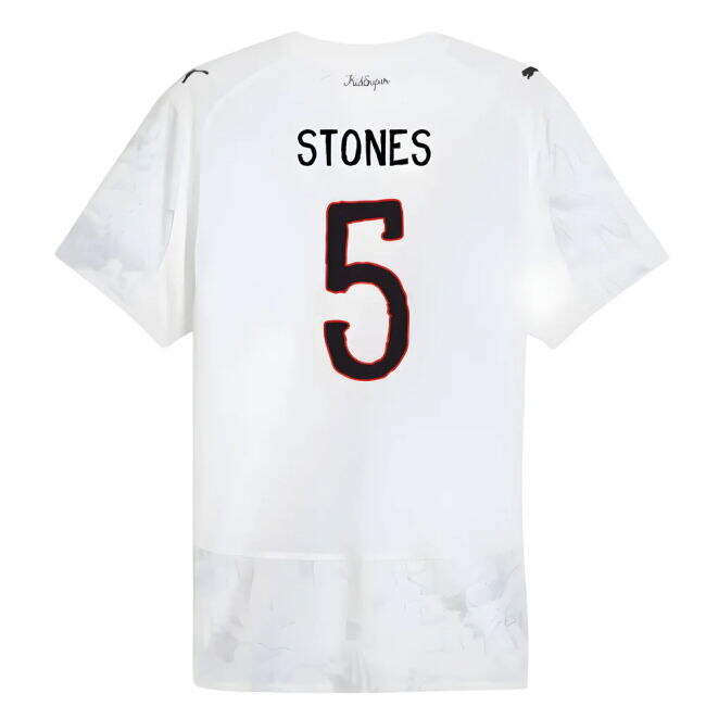 2025-2026 KIDSUPER x Manchester City CWC Authentic Shirt (White) (Stones 5)