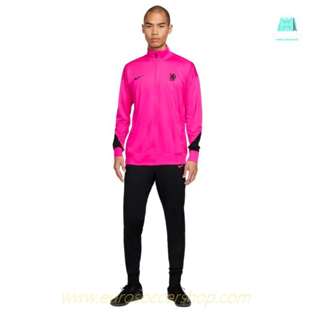 2024-2025 Chelsea Dri-Fit Strike Tracksuit (Pink)