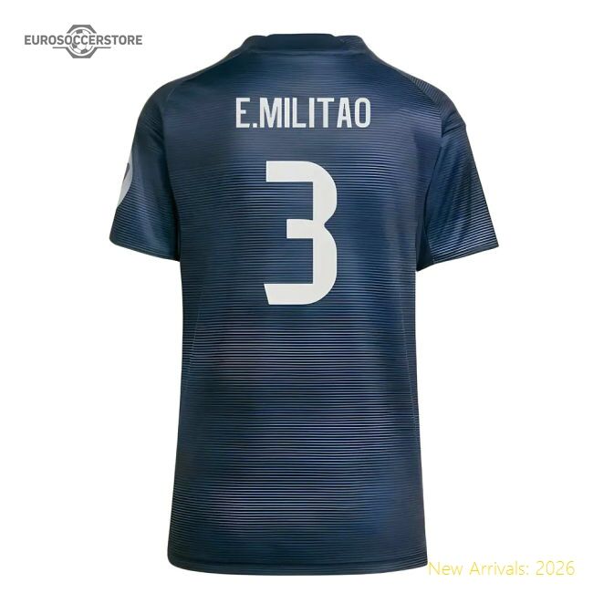 Elite 2025-2026 Real Madrid Authentic Away Jersey (womens) (emilit