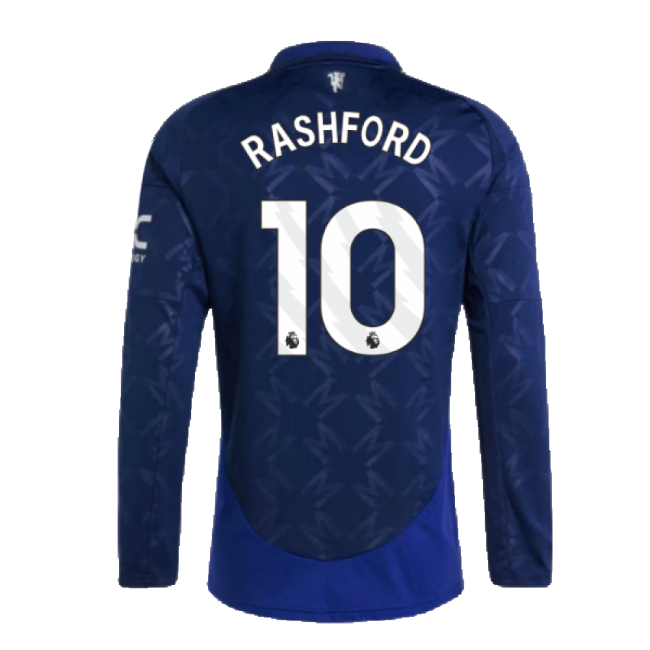 Rashford 10 Authentic Replica Man Utd Away Supporter Shirt for Adults