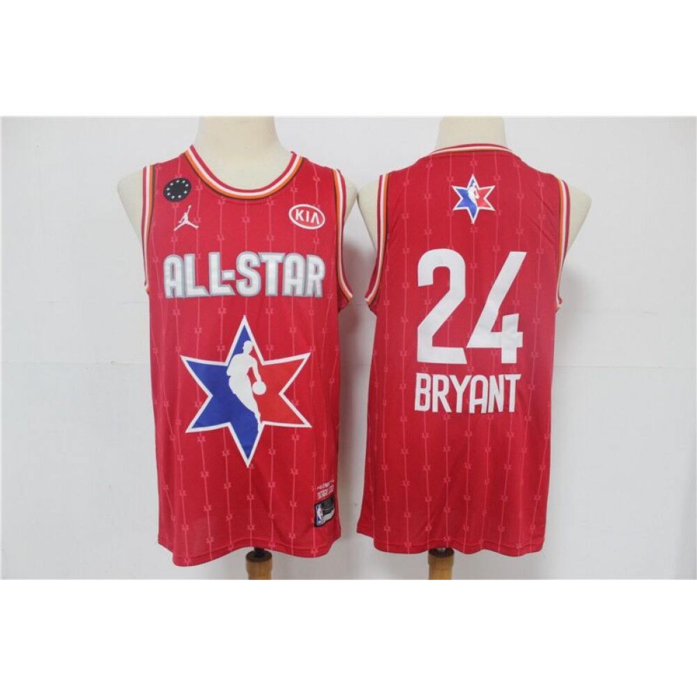 Performance Official Men's Lakers #24 Kobe Red Basketball Jersey