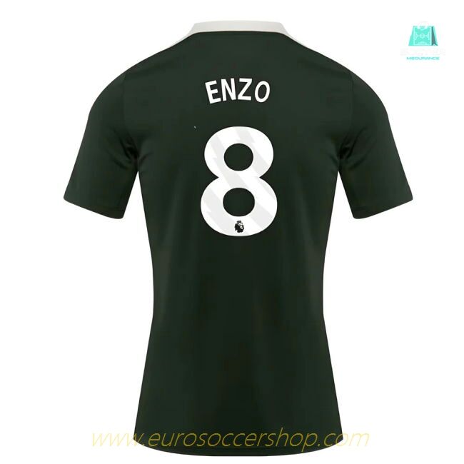 2025-2026 Chelsea Dri-Fit Strike Training Shirt (Green) (Enzo 8)