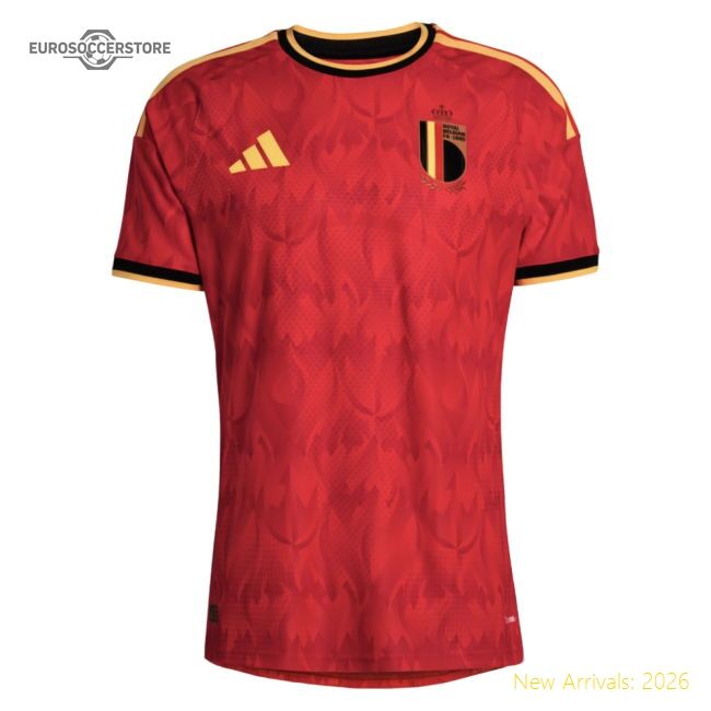 Elite Belgium 2026-2027 Official Home Shirt Contemporary