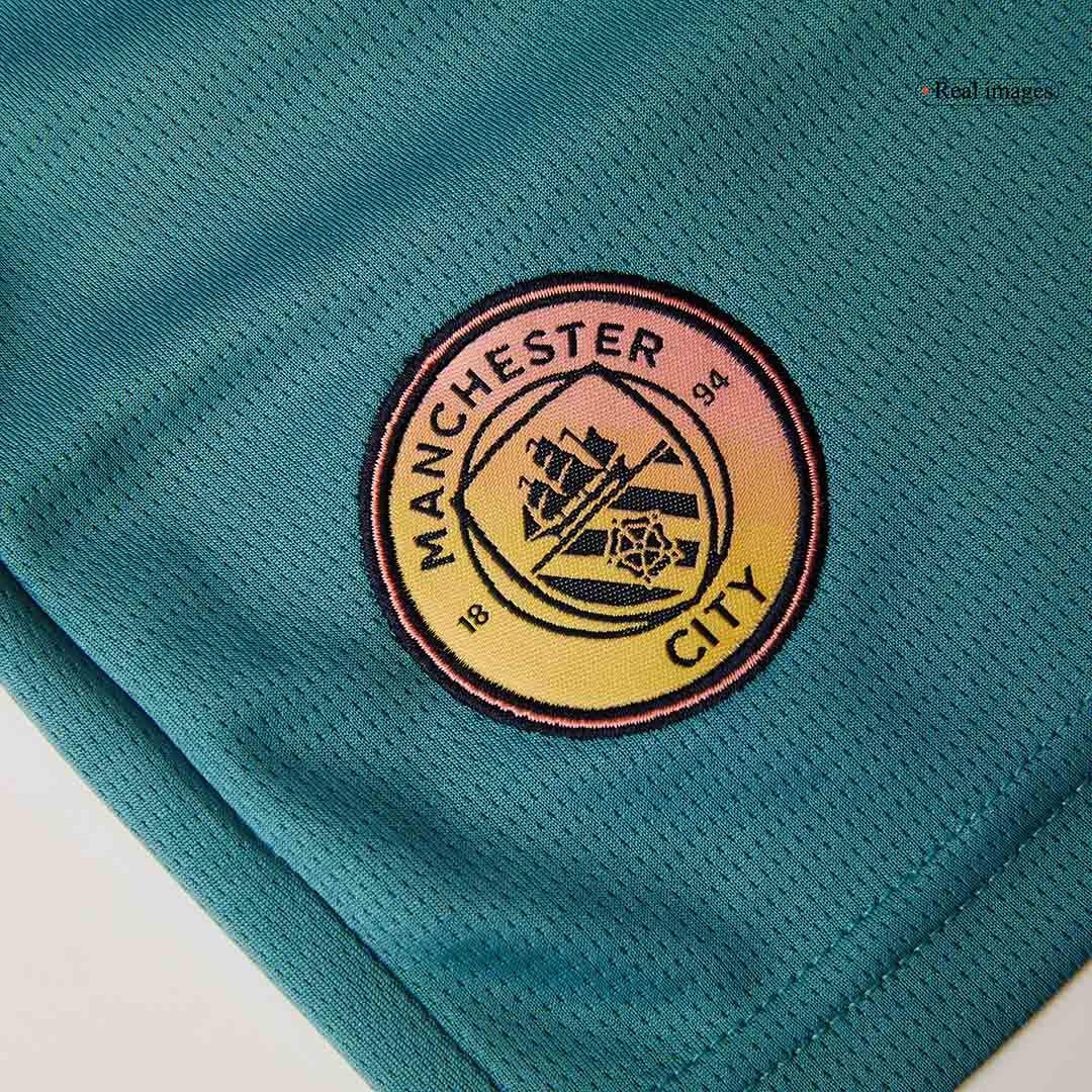 Manchester City Fourth Away Soccer Shorts - UCL