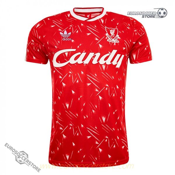 Liverpool 1989-1991 Home Retro Candy Jersey