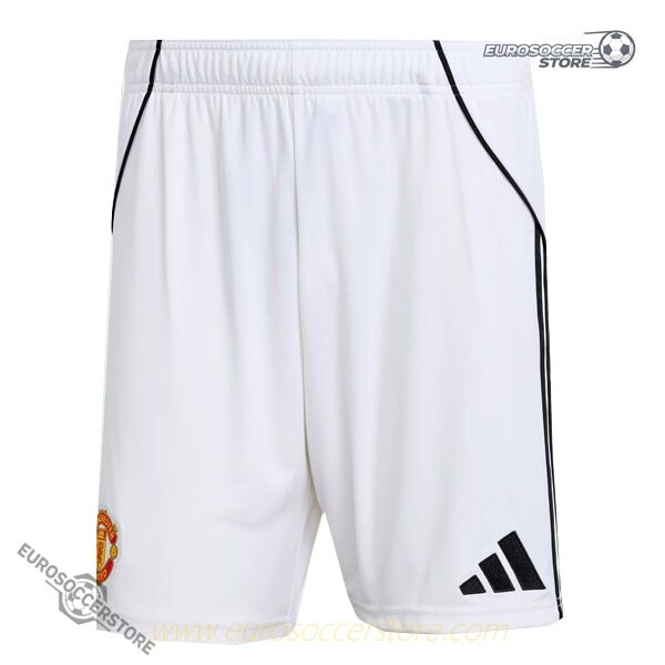 Manchester United's Home Short Sleeve Jersey for the 25-26 Season