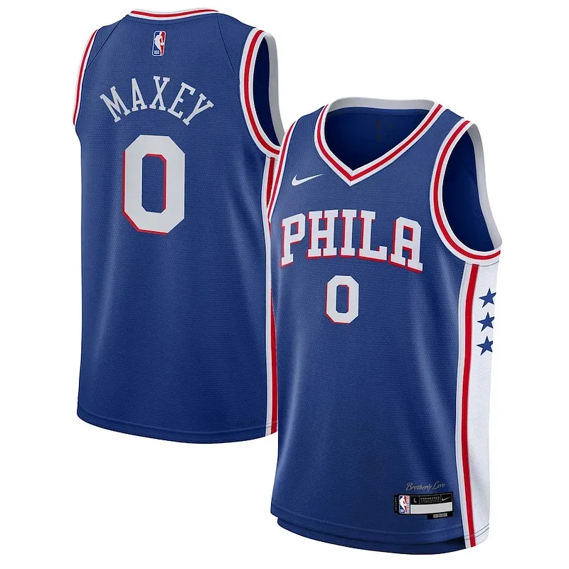 Tyrese Maxey PHI Swingman Jersey - superior replica-jersey - Icon