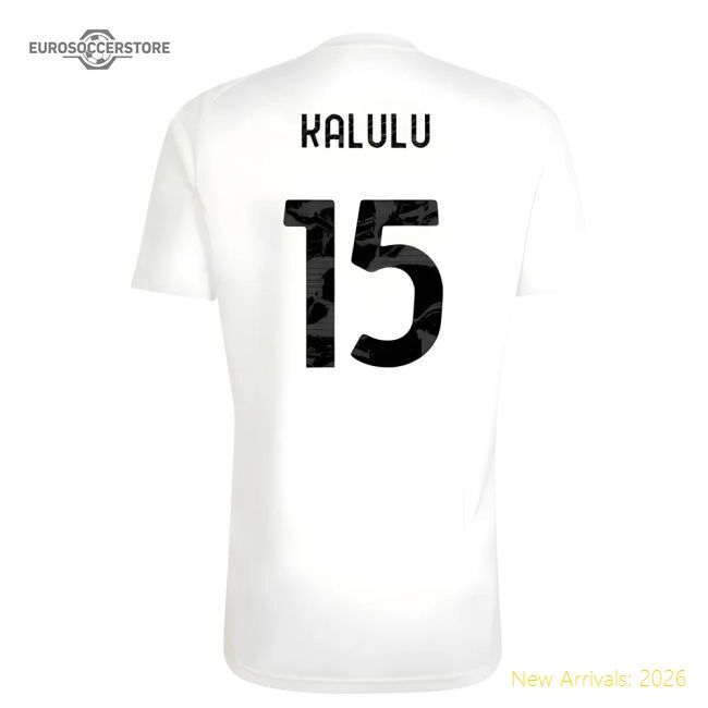Authentic Juventus Training Kalulu Jersey 2025-2026 Durable