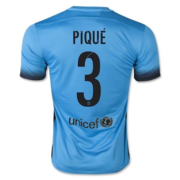 Barcelona 201516 Third PIQUE 3 Soccer Jersey - Official Replica 11877