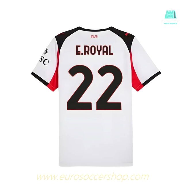 2025-2026 AC Milan Away Shirt (E.Royal 22)