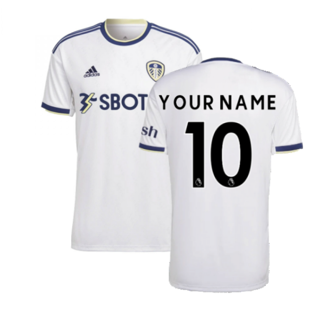 Authentic 2022-2023 Leeds English Football Home Uniform