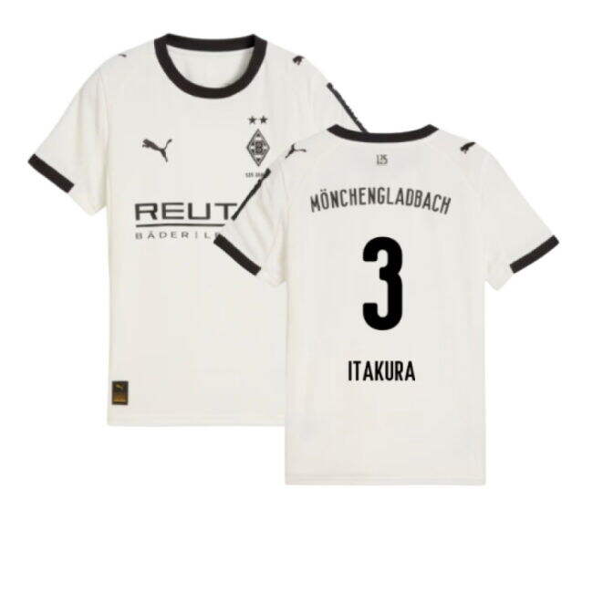 2025-2026 Borussia MGB Home Shirt (Kids) (Itakura 3)