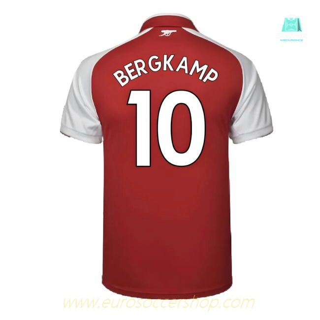 Arsenal 17/18 Home Football Shirt Adult Size XS ((Excellent) XS) (Bergkamp 10)