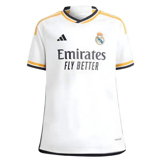Original 2023-2024 Real Madrid Spanish League Home Shirt (Kids)