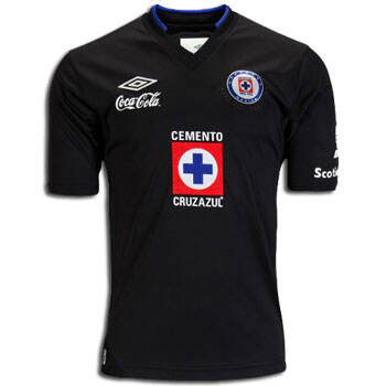 Advanced Fabric 2013 CDSC Cruz Azul Away Black Soccer Jersey Shirt