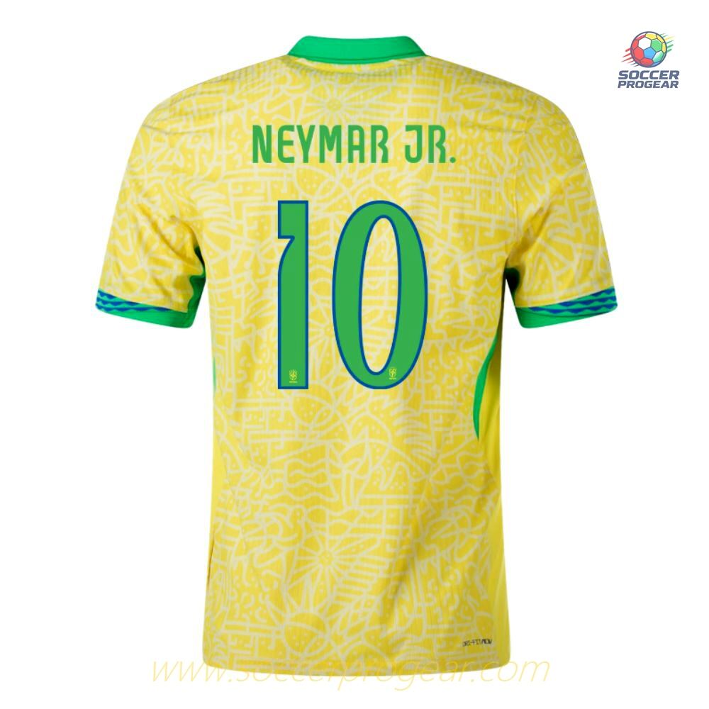 Brazil Home Soccer Shirt 2024-25 Edition Neymar Jr.
