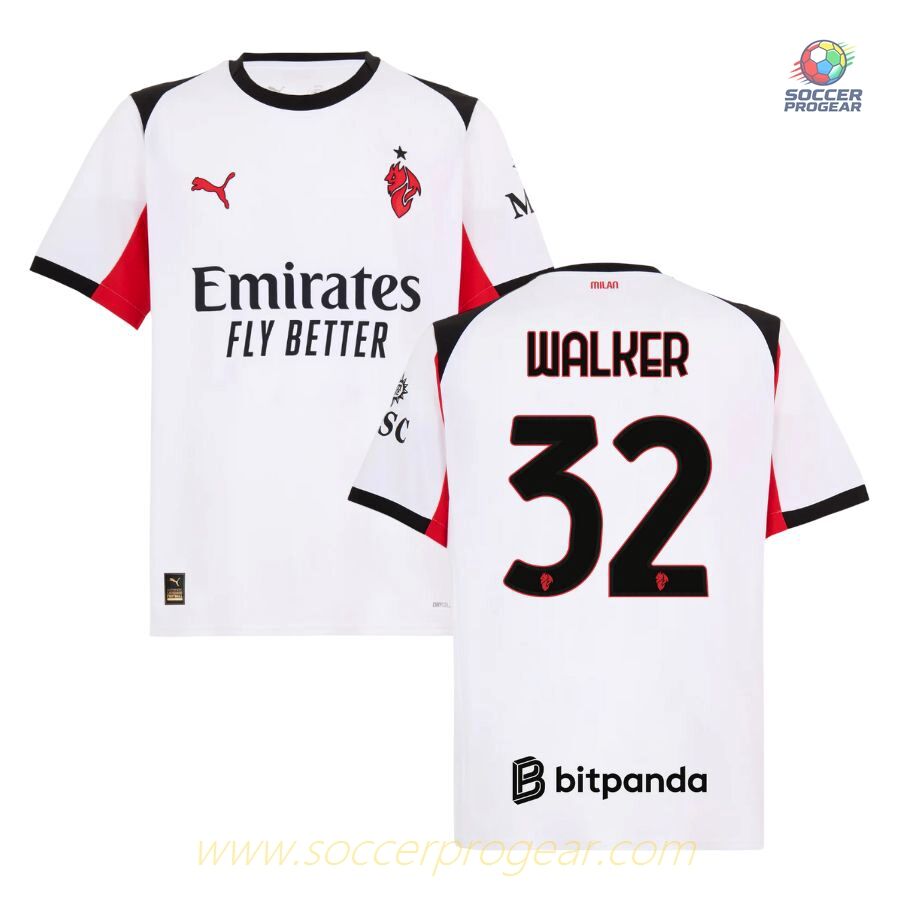 AC Milan Away Team Jersey 2025/26 Collection Walker