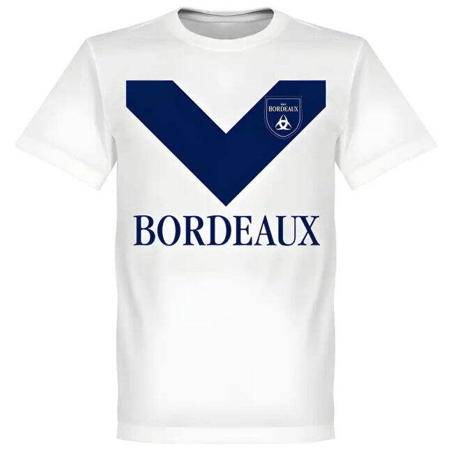 Bordeaux Team - White football T-Shirt (Adult