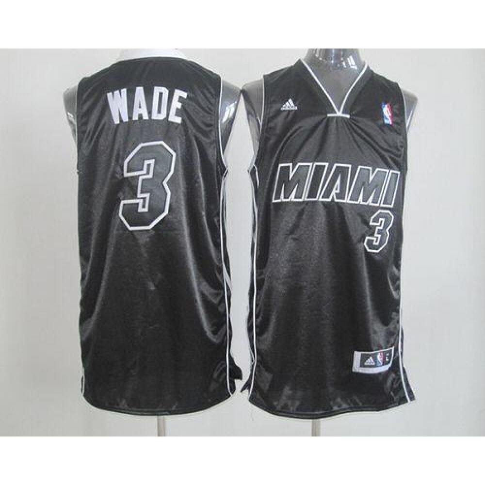 Fan Favorite Performance Men's Heat #3 Dwyane White Basketball Jersey