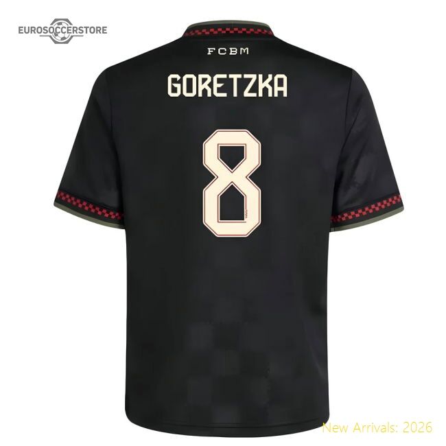 2025-2026 Bayern Munich Third Jersey (kids) (goretzka 8)