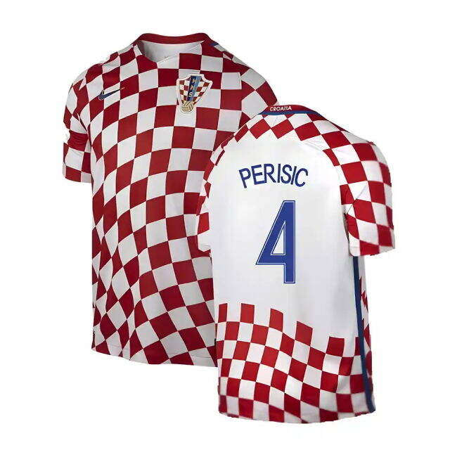 Croatia A Team Elite Quality Home Pro Level Shirt