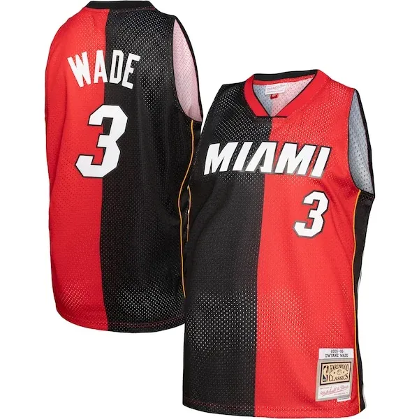 Dwyane Wade MIA Swingman Jersey - premium fashionable - Red sports