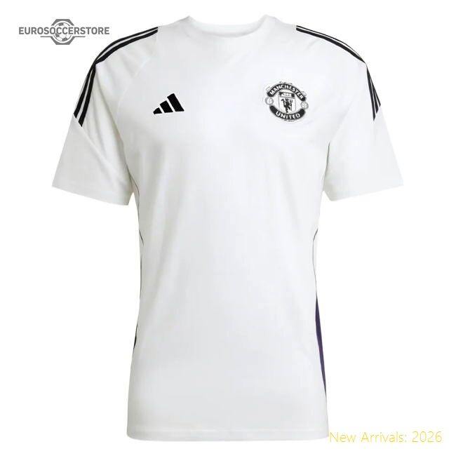 Authentic 2025-2026 Man Utd Training Tee (white) (ronaldo 7)