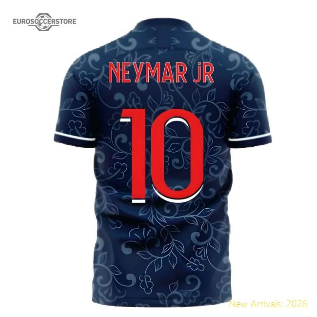 Authentic Paris 2025-2026 Home Concept Football Kit (Libero) (Neymar Jr