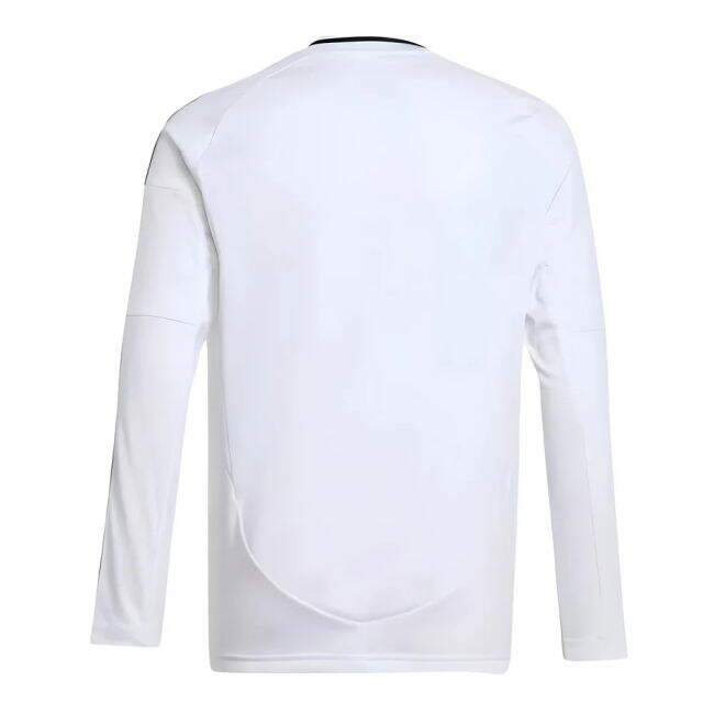 2024-2025 Home Shirt by Real Madrid Long Sleeve (Kids