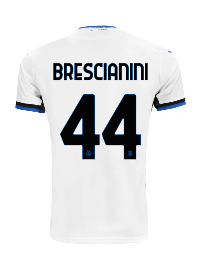 Atalanta 24-25 BRESCIANINI 44 Away Football Jersey