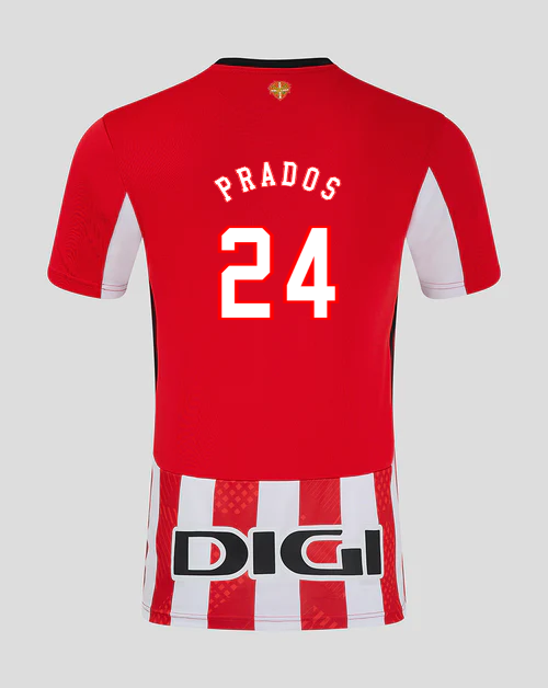 24-25 Athletic Bilbao Prados 24 Home Jersey