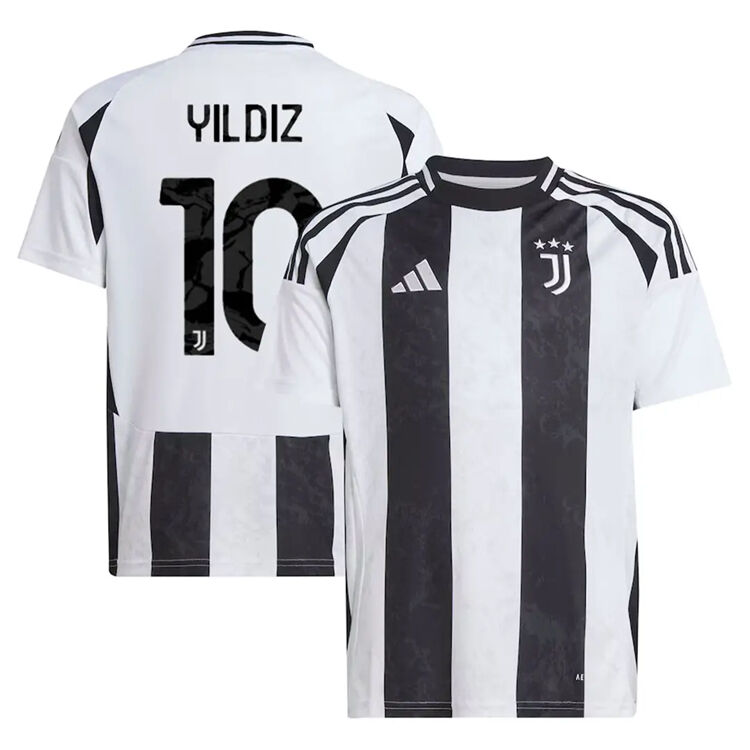 2425 Juventus Home Football Shirt Yildiz 10 - Official Replica 7836
