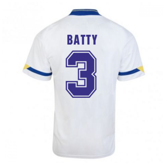 Score Draw Leeds United 1992 Home Shirt (Batty 4) (Fan Favorite)