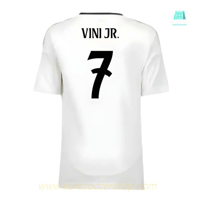 2024-2025 Real Madrid Home Youth Kit (Vini Jr. 7)