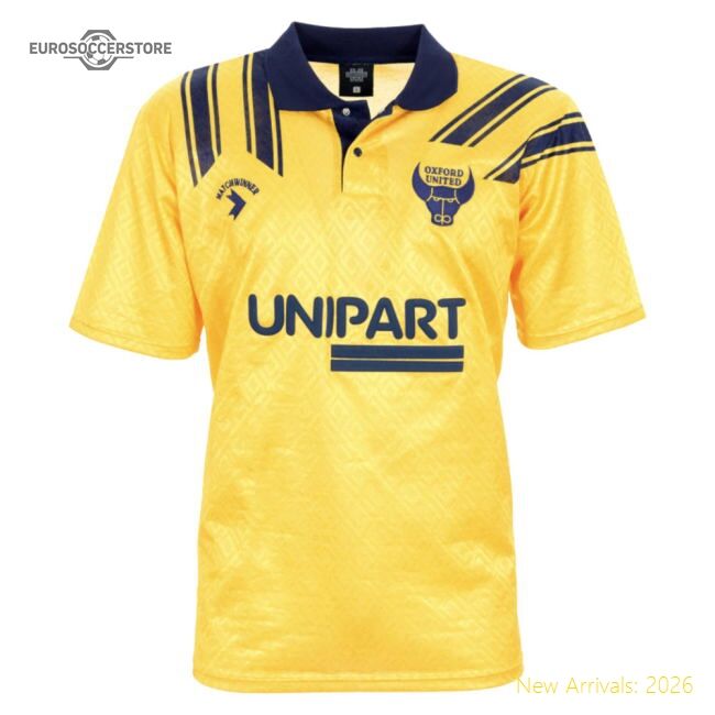 Premium 1991-1993 Oxford United Home Retro Shirt - Premium Quality