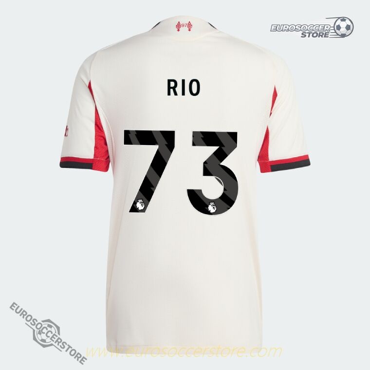 Liverpool 25-26 Away RIO 73 Football Jersey (Player Edition)