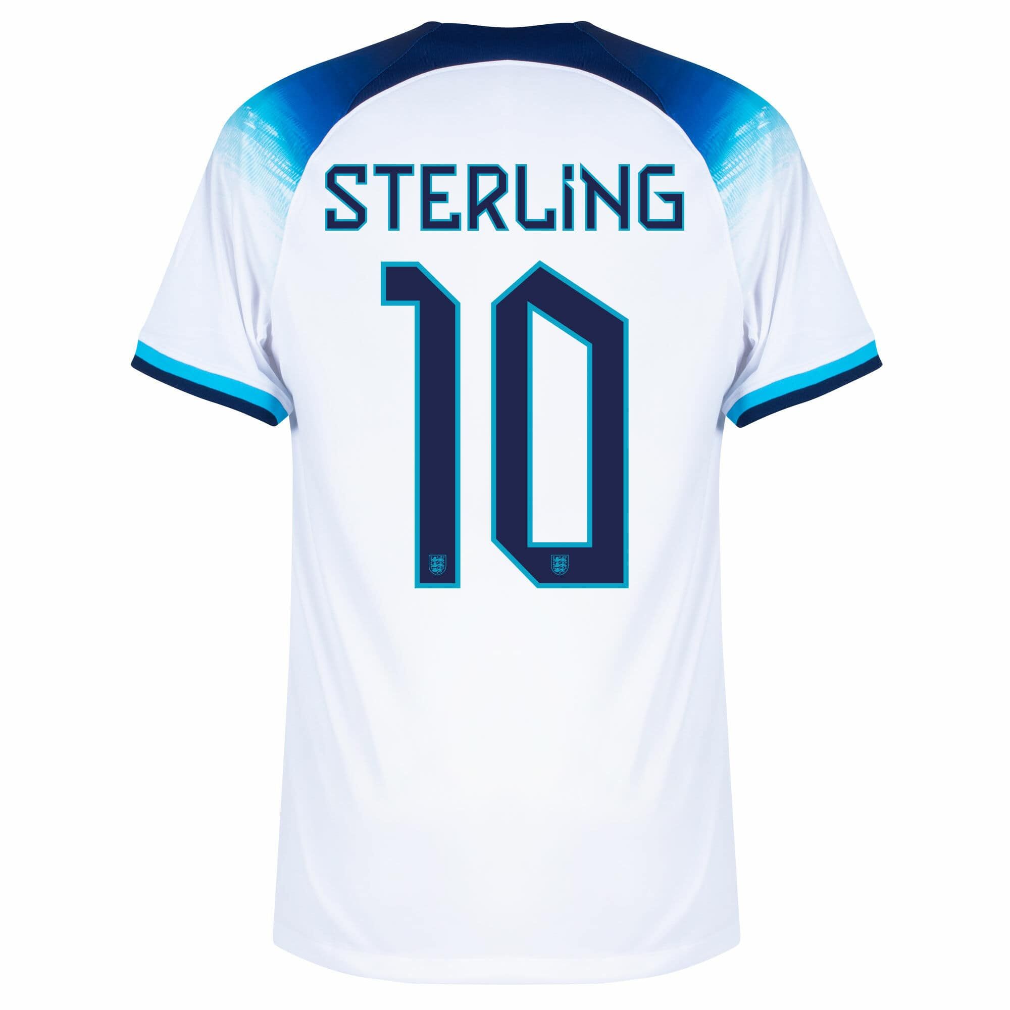 ENGLAND Official HOME JERSEY WORLD CUP 2022 STERLING