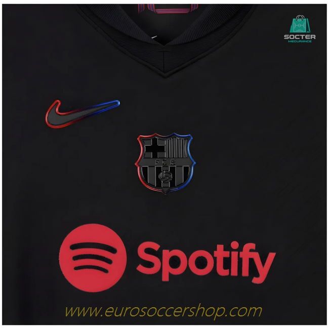 2024-2025 Barcelona Away Little Boys Mini Kit (Lamine Yamal 19)