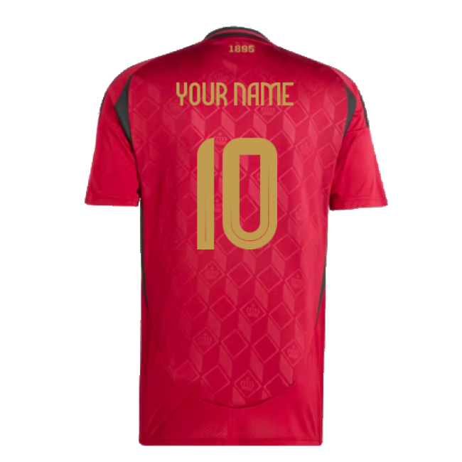 Authentic 2024-2025 Belgium European Championship Home Uniform