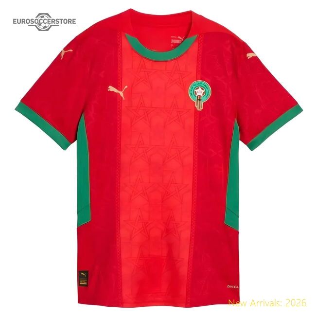 Morocco Womens 20242025 Home Jersey  Highperformance